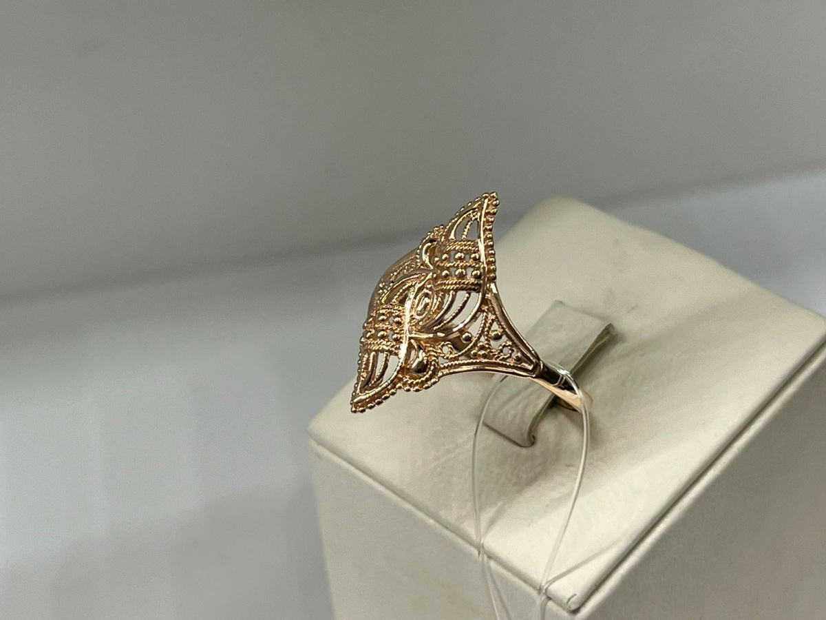 КОЛЬЦО БЕЗ КАМНЯ (Au 585)