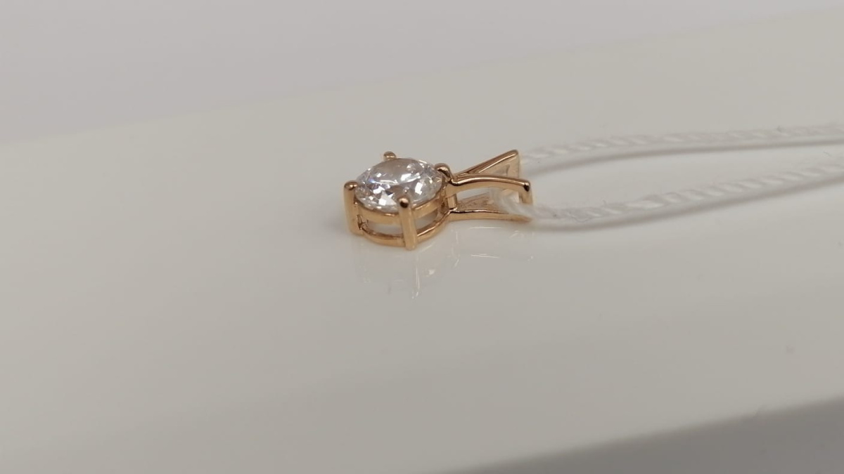 ПОДКМ585 ПОДВЕСКА С КАМНЕМ (Au 585) ПОДКМ585 ПОДВЕСКА С КАМНЕМ (Au 585)