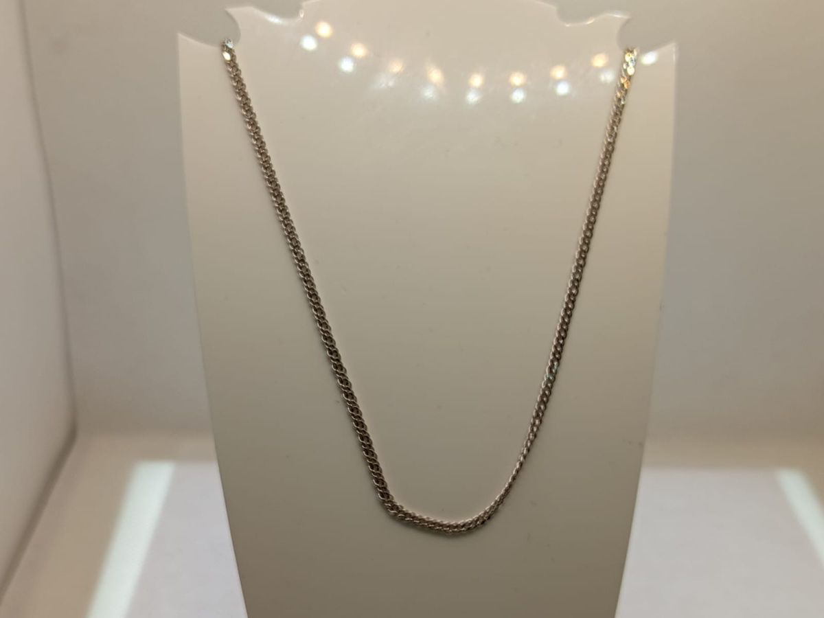 ЦЕПЬ ПУСТОТЕЛАЯ Ромб двойной (Au 585)