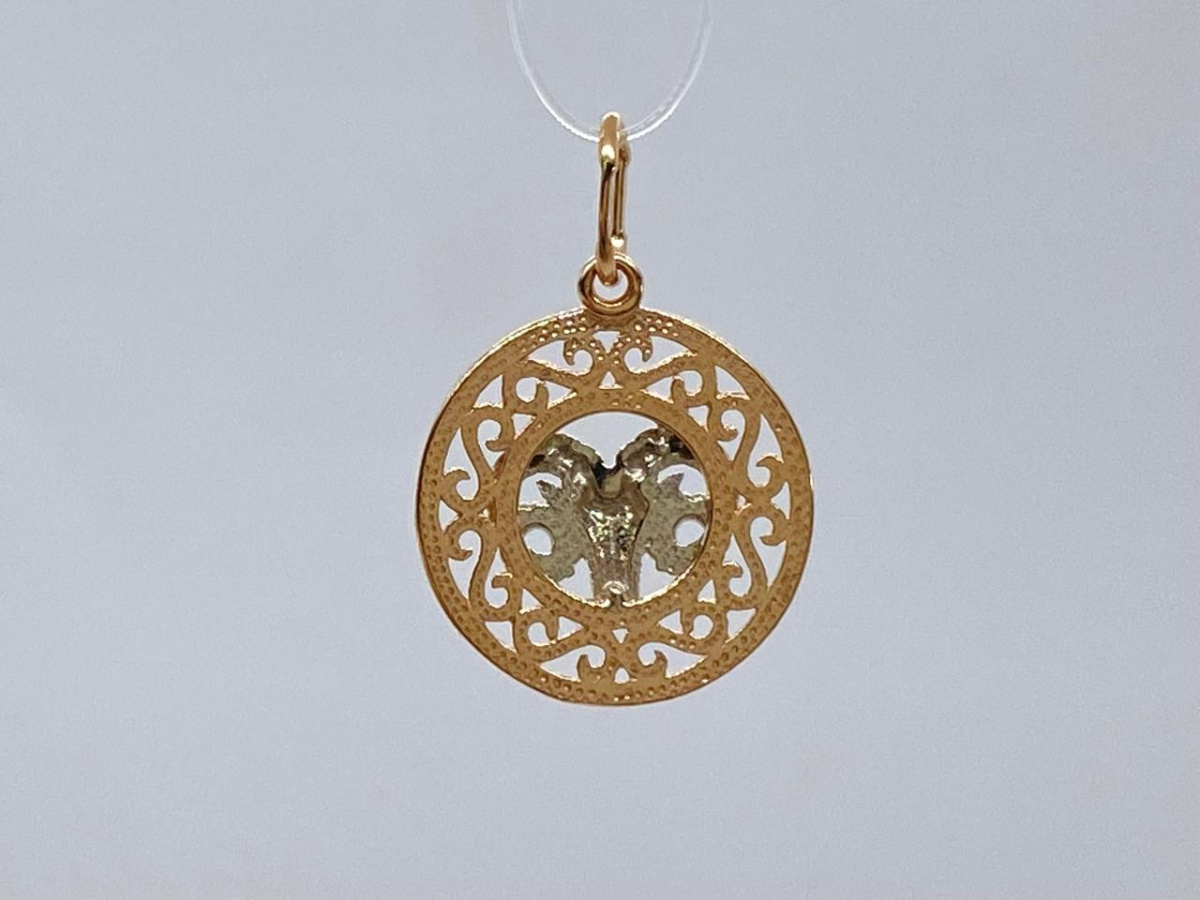 ПОДВЕСКА ЗНАК ЗОДИАКА ОВЕН (Au 585)