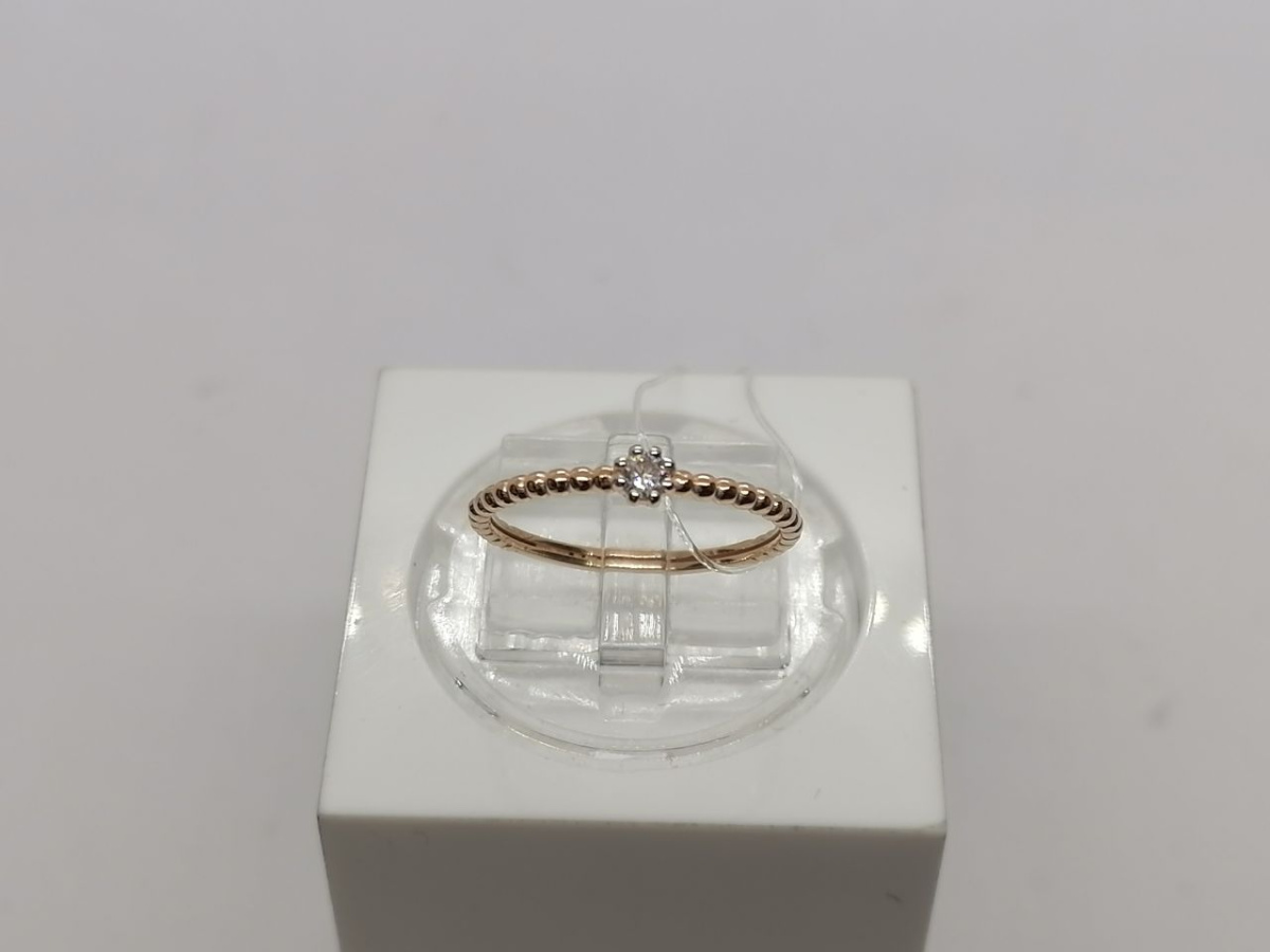 КОЛЬЦО С КАМНЕМ (Au 585)