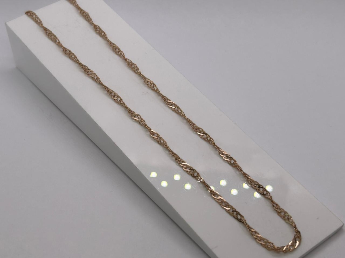 ЦЛСИ585 ЦЕПЬ ПОЛНОВЕСНАЯ Сингапур (Au 585)