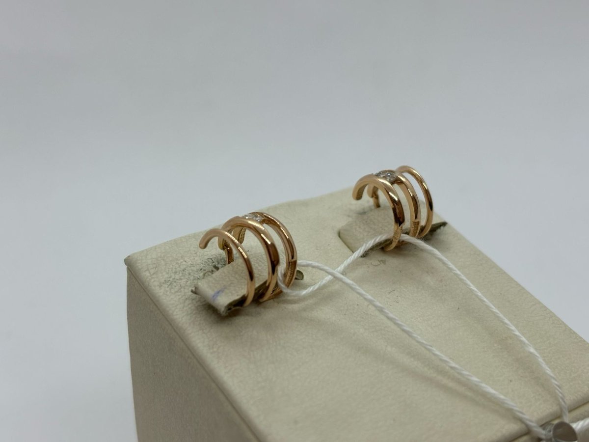 СЕРЬГИ БРИЛЛИАНТ (Au 585)