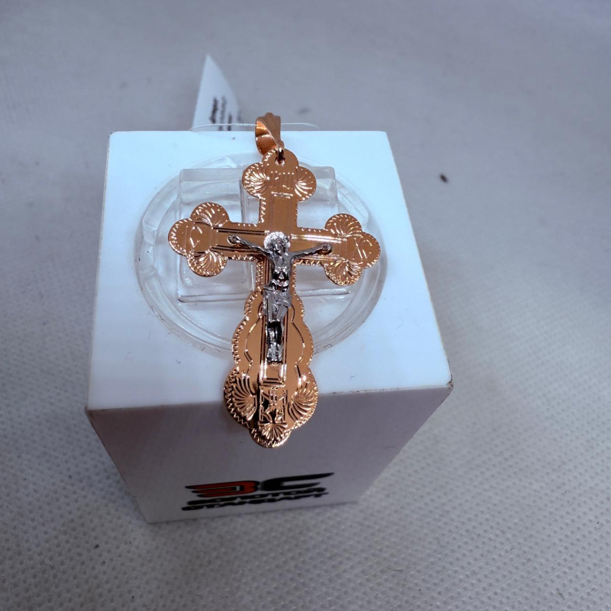 ПОДВЕСКА КРЕСТ без камня (Au 585)