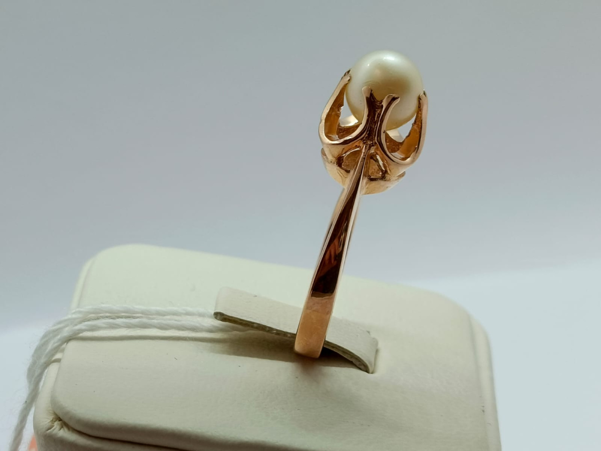 КОЛКМ583 КОЛЬЦО С КАМНЕМ (Au 583)