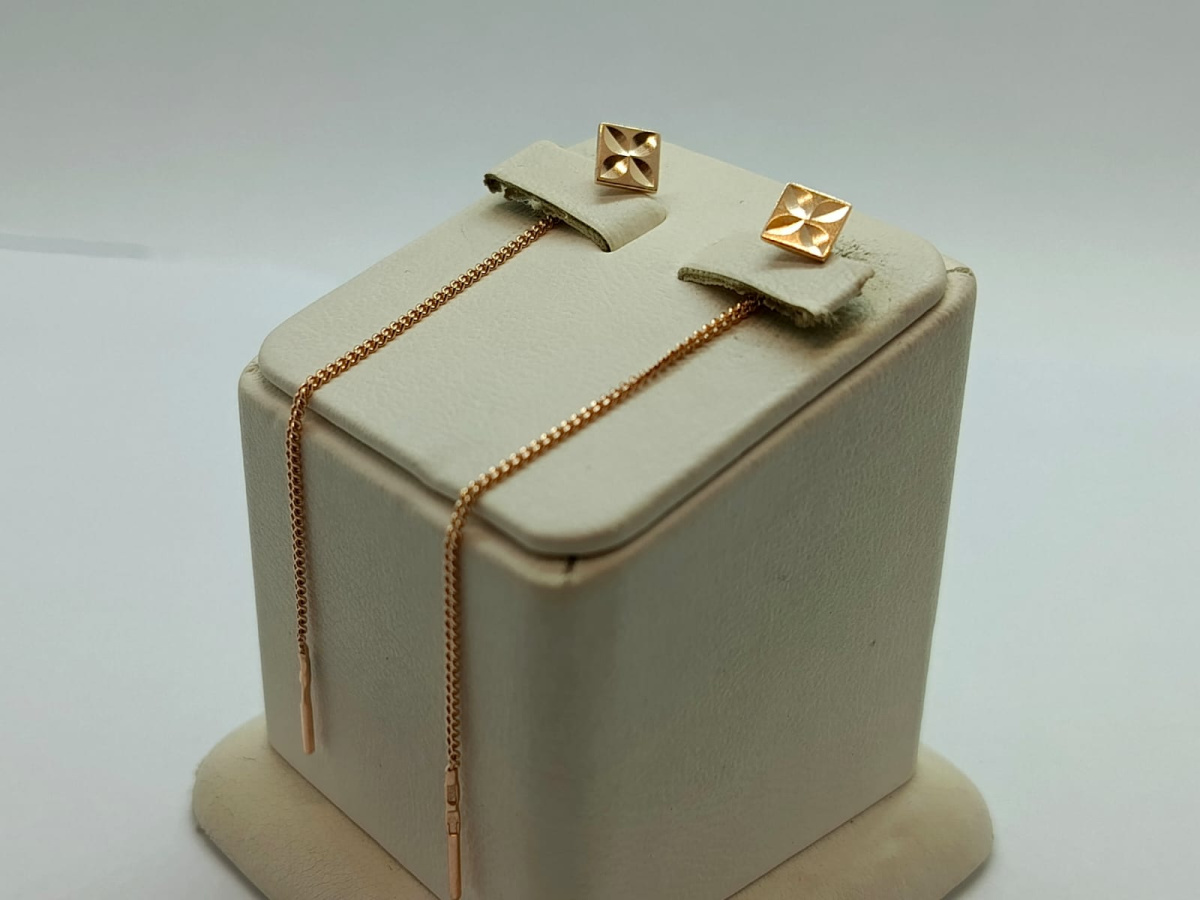 СПРО585 СЕРЬГИ ПРОДЕВКИ (Au 585)