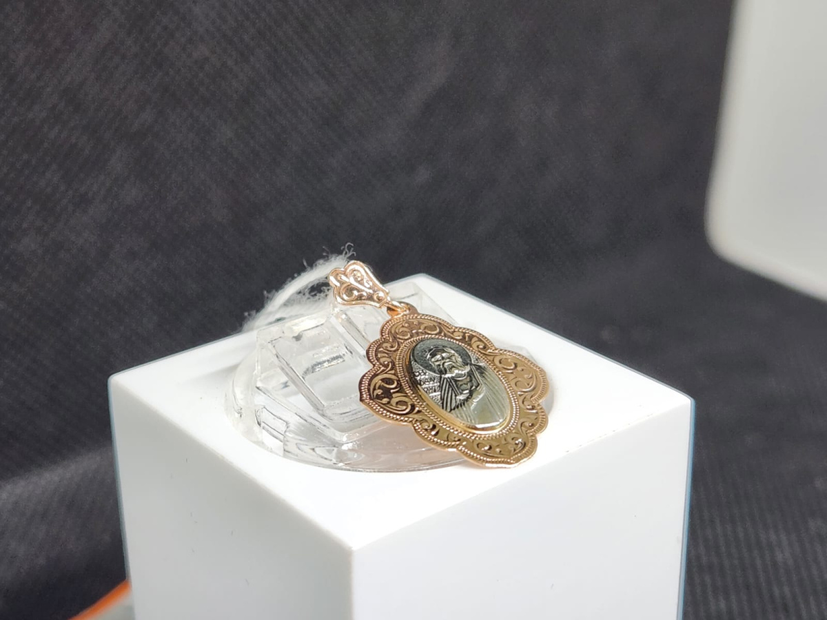 ПОДИБК585 ПОДВЕСКА ИКОНА БЕЗ КАМНЯ (Au 585)