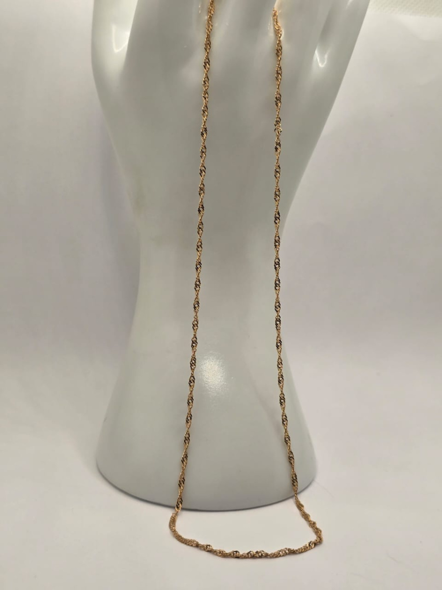 ЦЛСИ585 ЦЕПЬ ПОЛНОВЕСНАЯ Сингапур (Au 585)