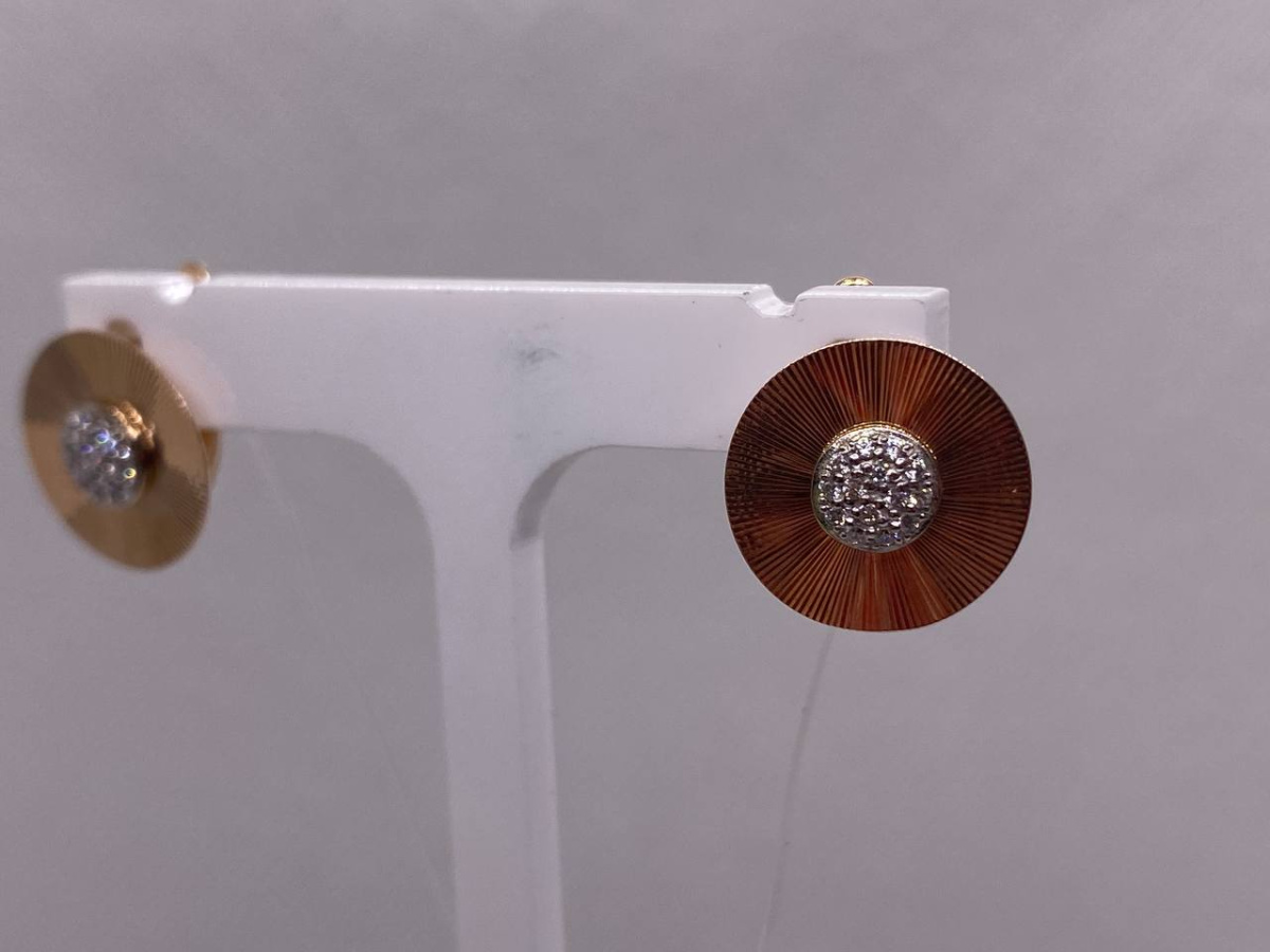 СЕРЬГИ С КАМНЯМИ (Au 585)