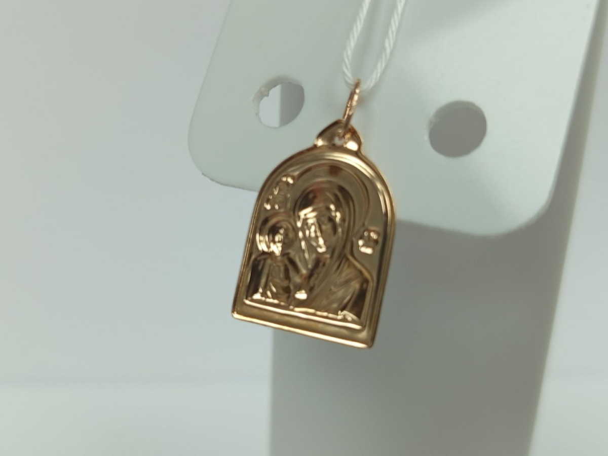 ПОДИБК585 ПОДВЕСКА ИКОНА БЕЗ КАМНЯ (Au 585)