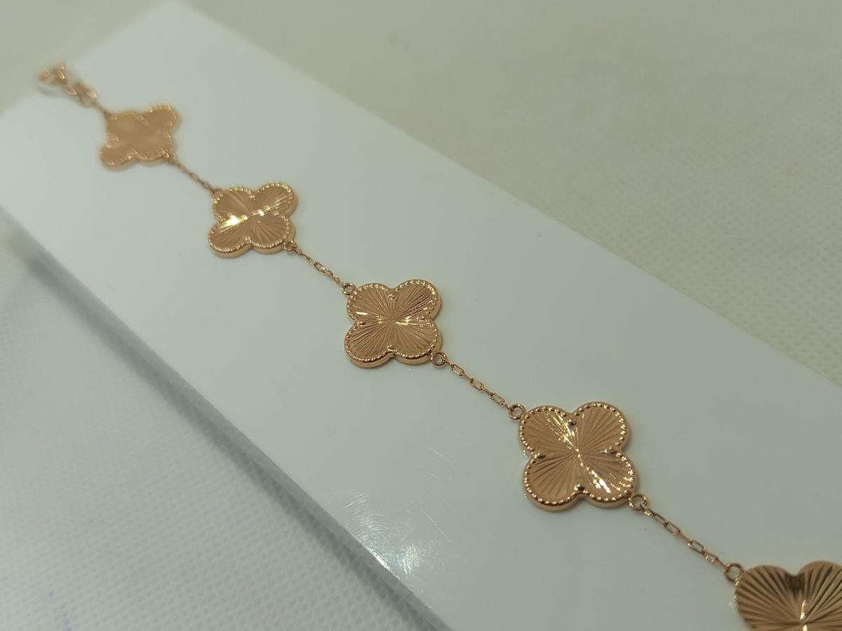 БРАСЛЕТ ПОЛНОВЕСНЫЙ Фантазия Au 585