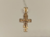 ПОДВЕСКА КРЕСТ БЕЗ КАМНЯ (Au 585)