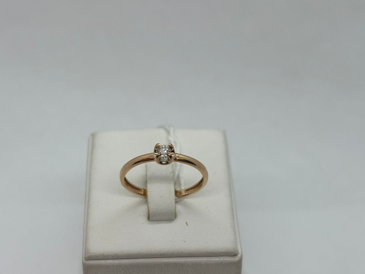 КОЛЬЦО БРИЛЛИАНТ Au 585