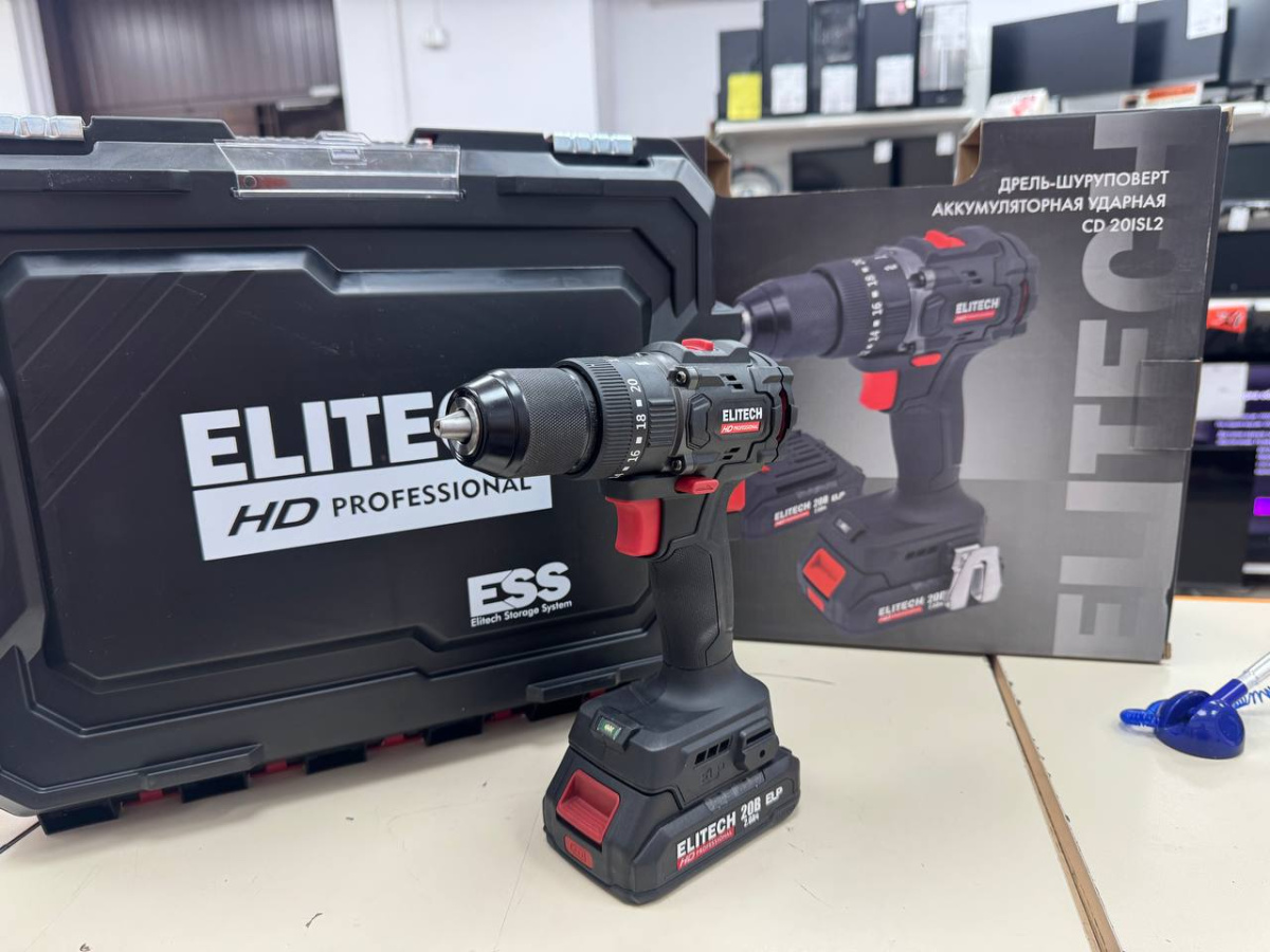Шуруповерт Elitech CD 20ISL2