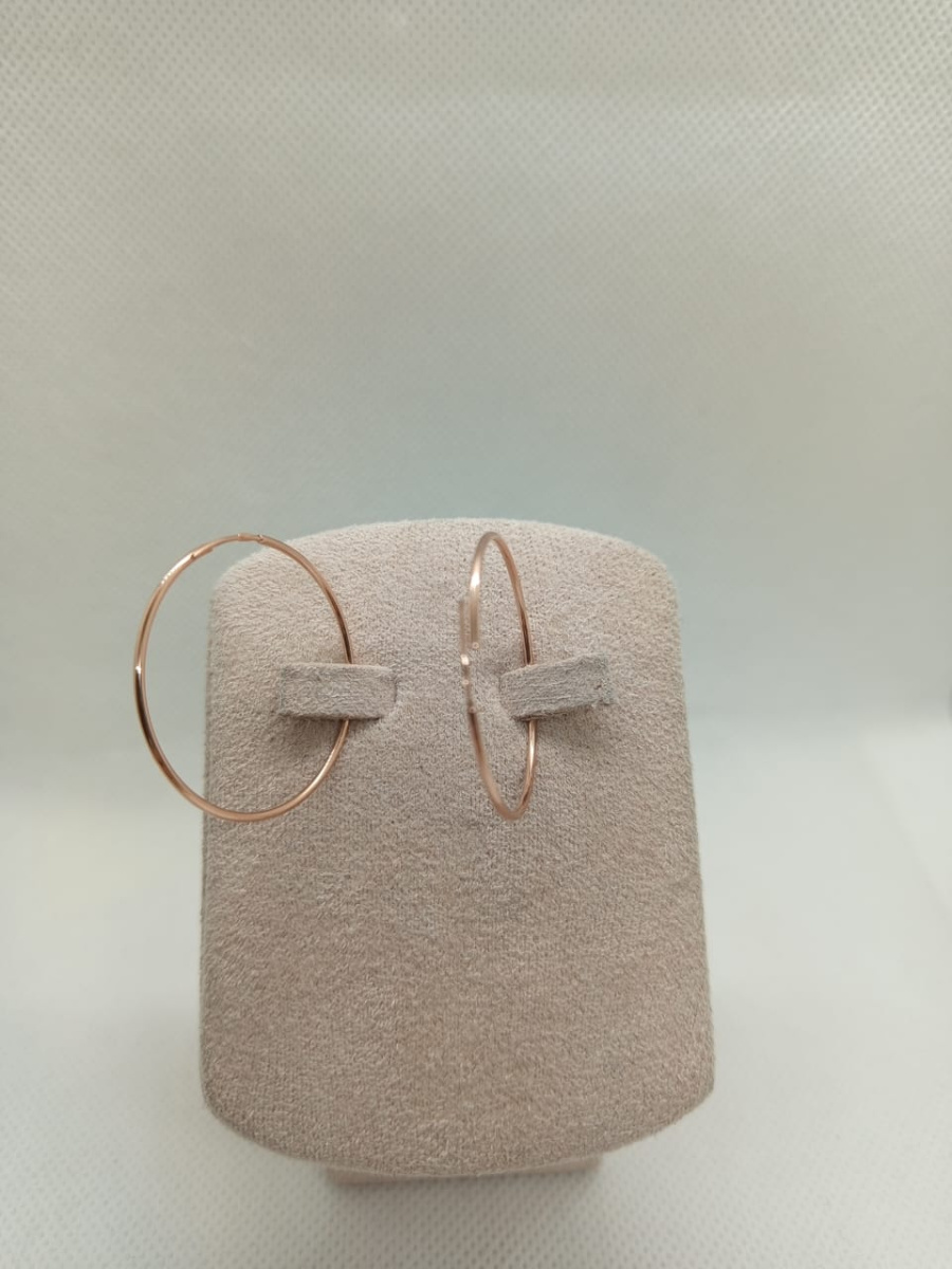 СЕРЬГИ КОНГО без камня (Au 585)