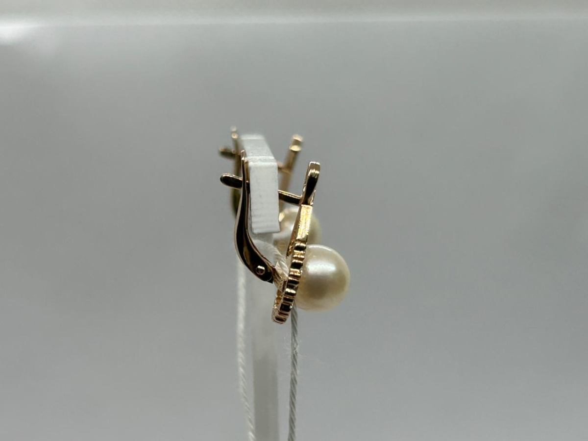 СКМИ585 СЕРЬГИ С КАМНЯМИ (Au 585)