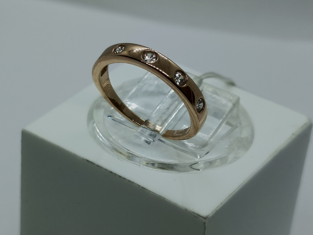 КОЛКМИ585 КОЛЬЦО С КАМНЯМИ (Au 585)