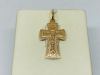 ПОДКБК585 ПОДВЕСКА КРЕСТ БЕЗ КАМНЯ (Au 585)