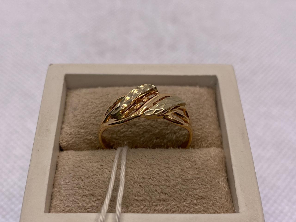 КОЛБКМ585 КОЛЬЦО БЕЗ КАМНЯ (Au 585)