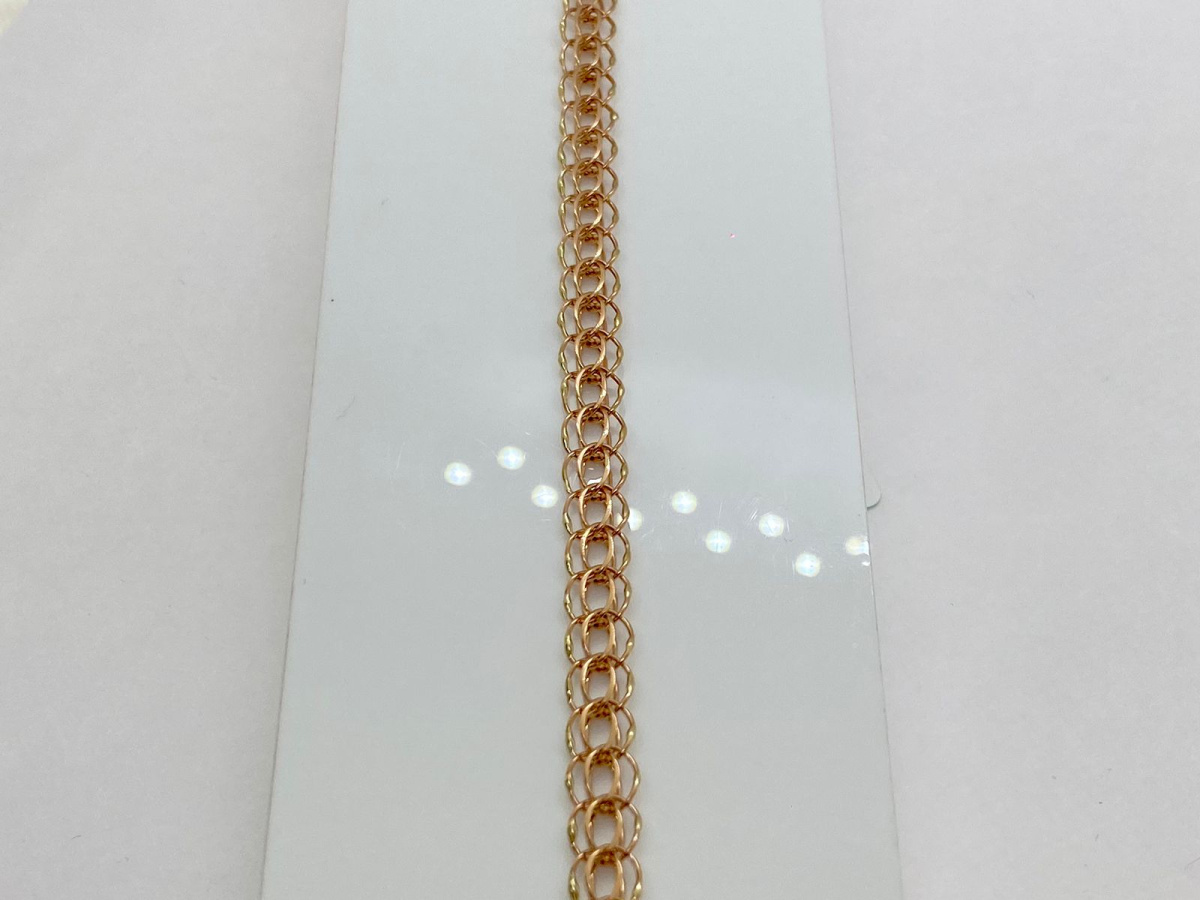 БРАСЛЕТ ПОЛНОВЕСНЫЙ Итальянка (Au 585)