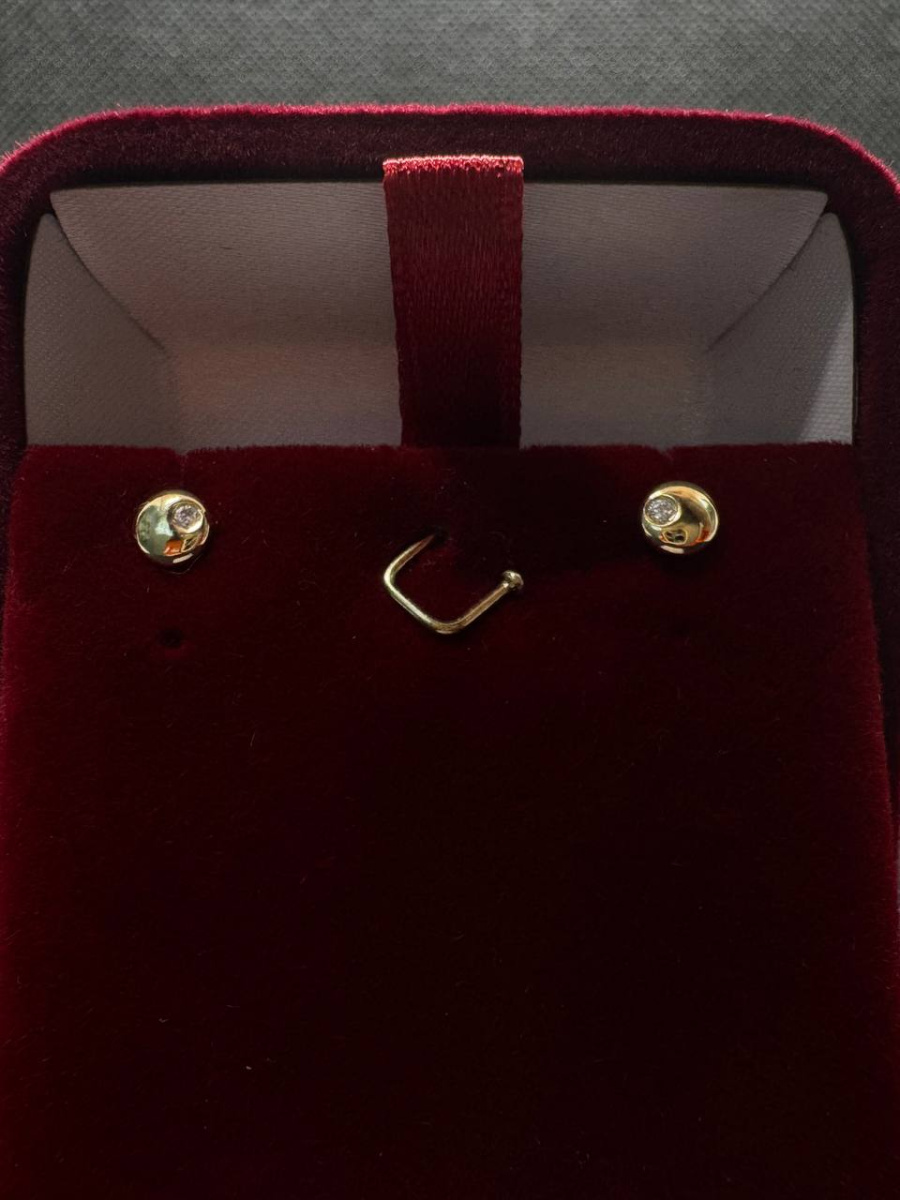 СЕРЬГИ ПУСЕТЫ (Au 585)