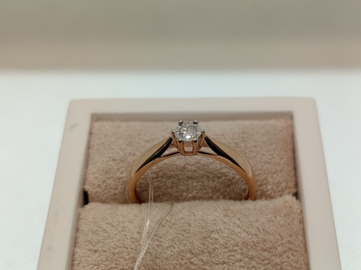 КОЛЬЦО БРИЛЛИАНТ (Au 585)