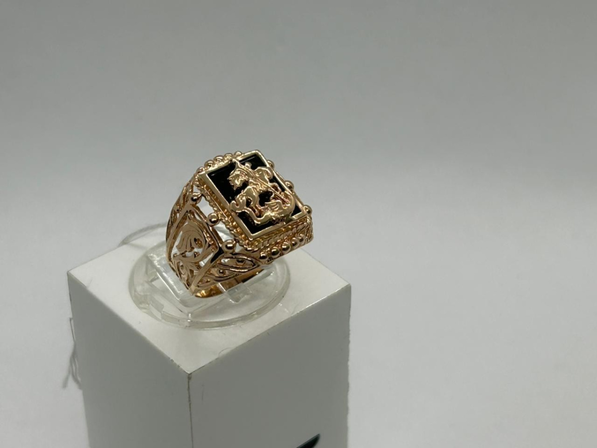 ПЕЧКМ585 ПЕЧАТКА С КАМНЕМ (Au 585)