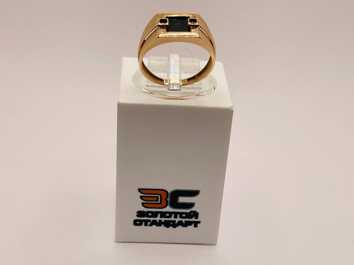 ПЕЧАТКА С КАМНЕМ (Au 585)