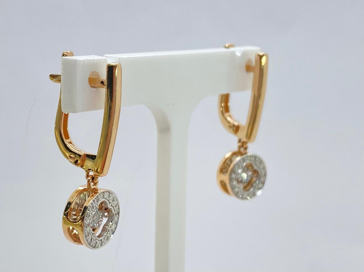 СЕРЬГИ БРИЛЛИАНТ (Au 585)