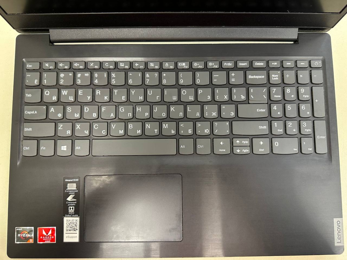 Ноутбук Lenovo; Ryzen 5 3500U, Radeon Vega 8, 6 Гб, 500 Гб, Нет