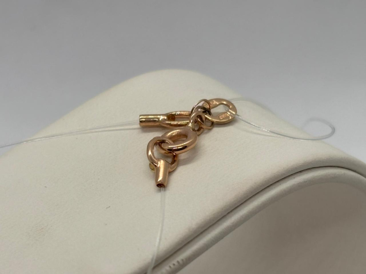 КОЛЬЕ НА ЛЕСКЕ с камнем (Au 585)