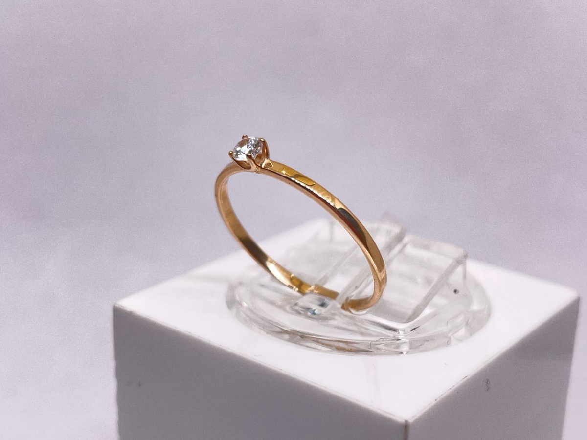 КОЛЬЦО С КАМНЕМ (Au 585)