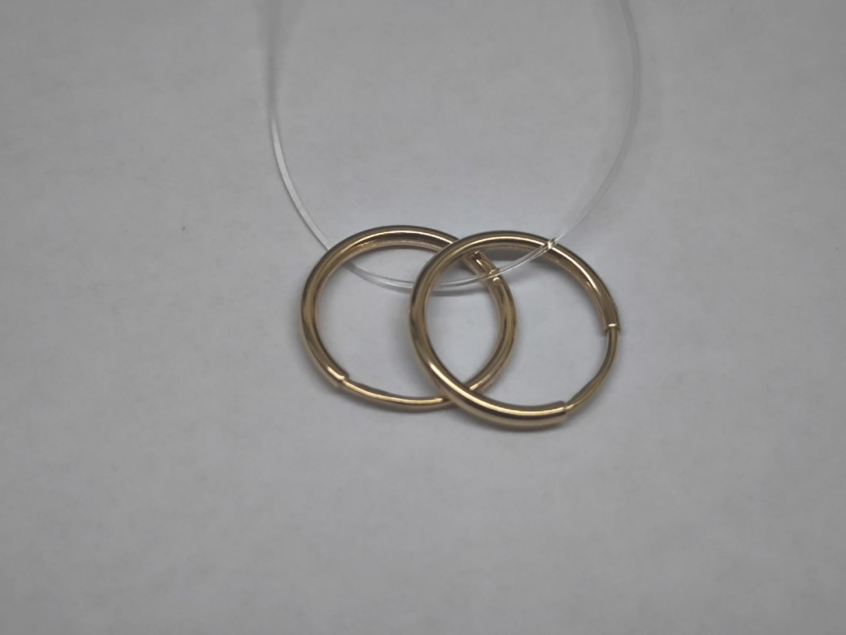 СЕРЬГИ КОНГО (Au 585)