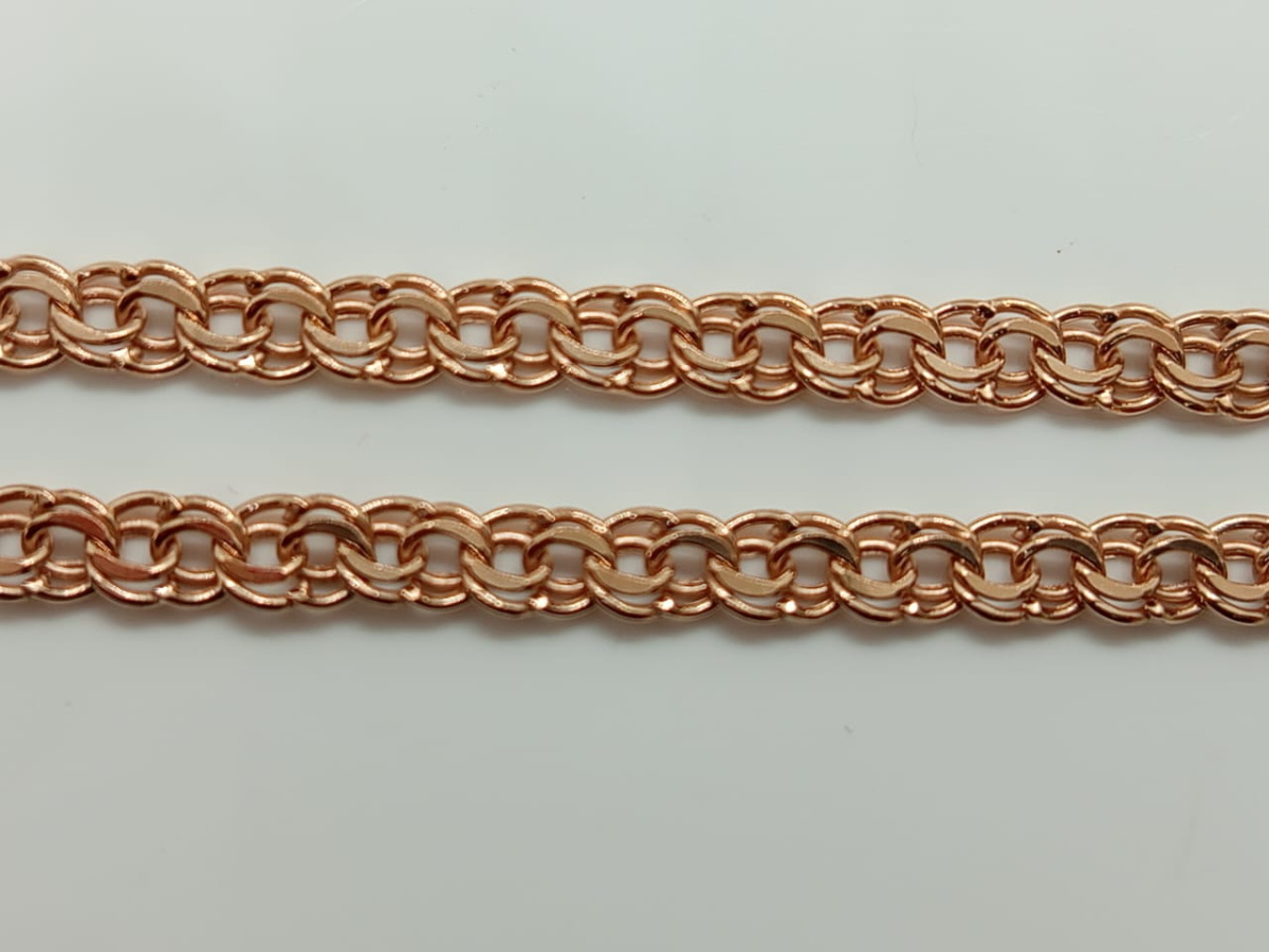 670006022 БРАСЛЕТ ПУСТОТЕЛЫЙ Бисмарк (Au 585) 670006022 БРАСЛЕТ ПУСТОТЕЛЫЙ Бисмарк (Au 585)