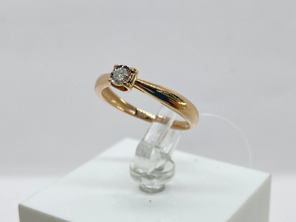 КОЛЬЦО БРИЛЛИАНТ (Au 585)