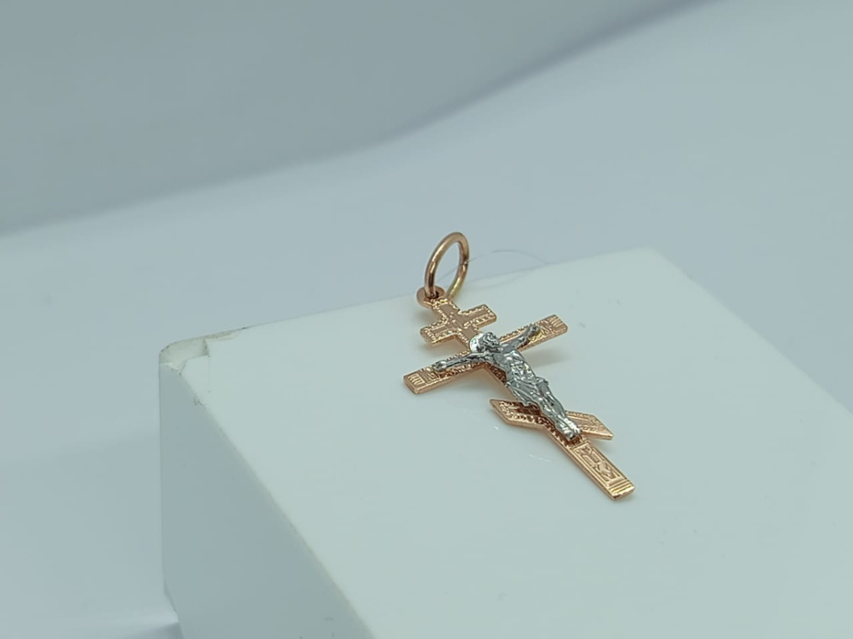 ПОДВЕСКА КРЕСТ (Au 585)