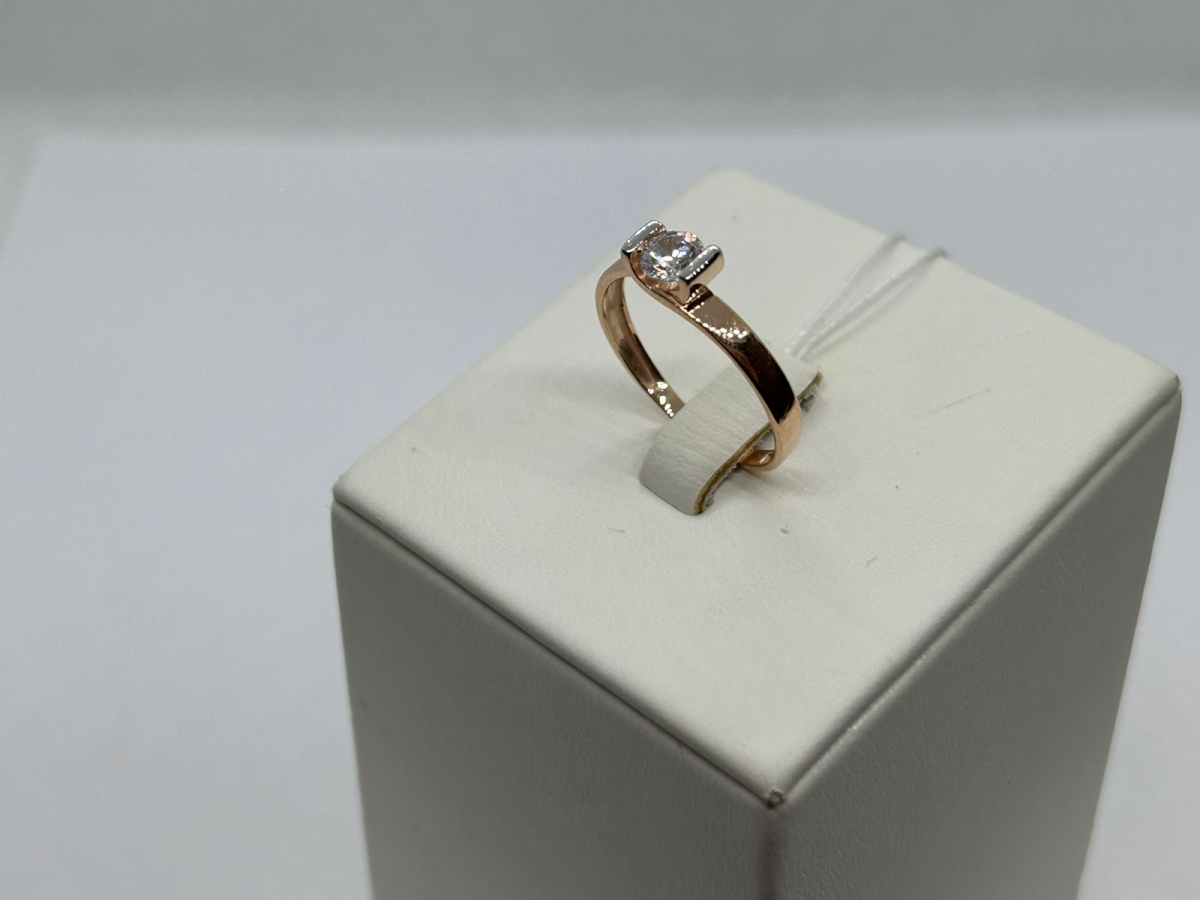 КОЛЬЦО С КАМНЕМ (Au 585)