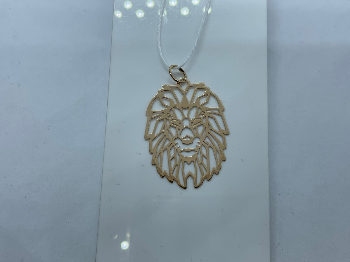 ПОДВЕСКА ЗНАК ЗОДИАКА ЛЕВ Au 585