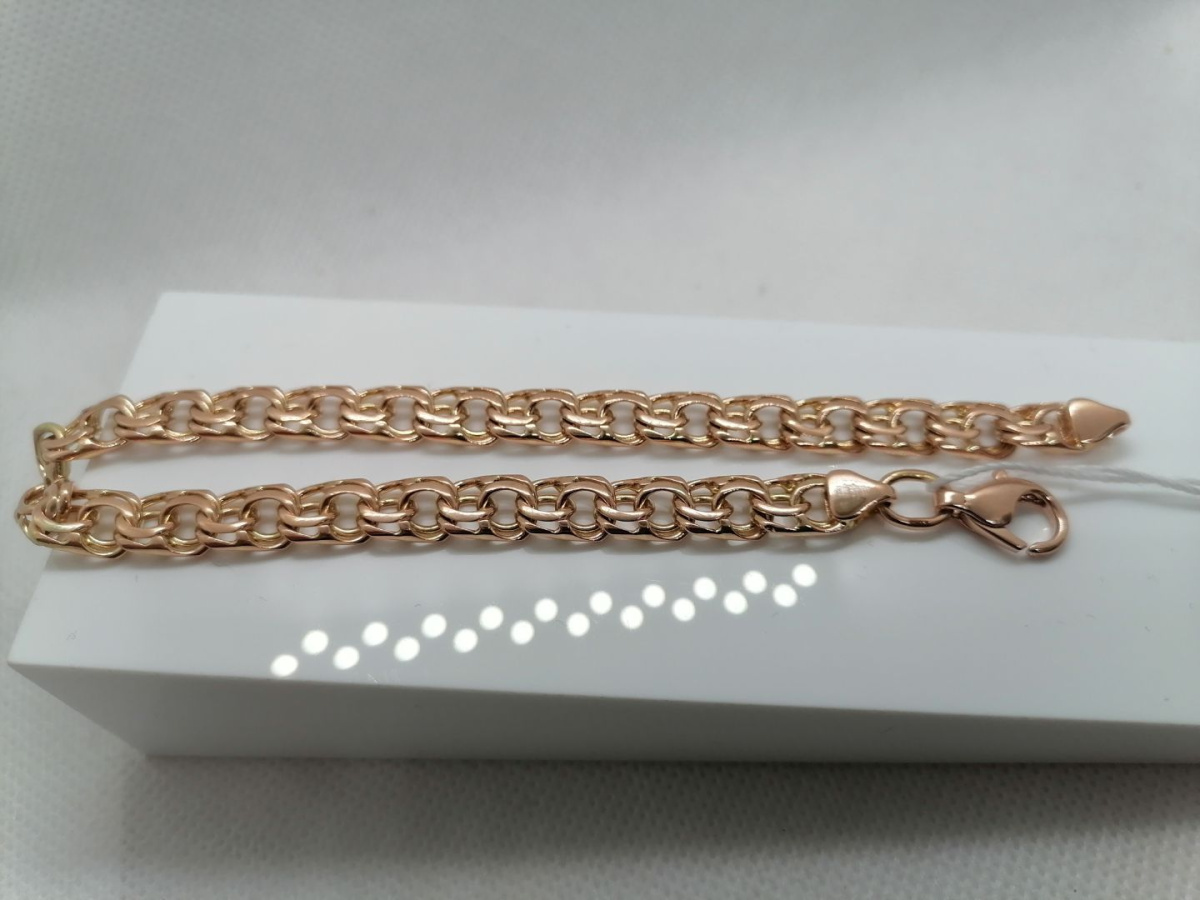 БРАСЛЕТ ПОЛНОВЕСНЫЙ Бисмарк (Au 585)