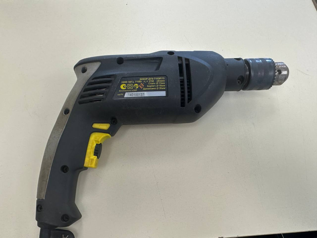 Дрель-ударная Энкор ДУЭ-710ЭР/13