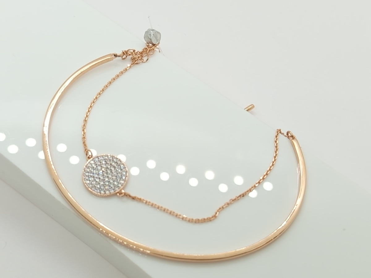 БРАСЛЕТ С КАМНЯМИ (Au 585)