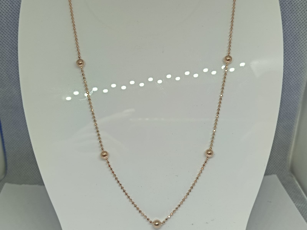 КОЛЬЕ БЕЗ КАМНЯ Au 585