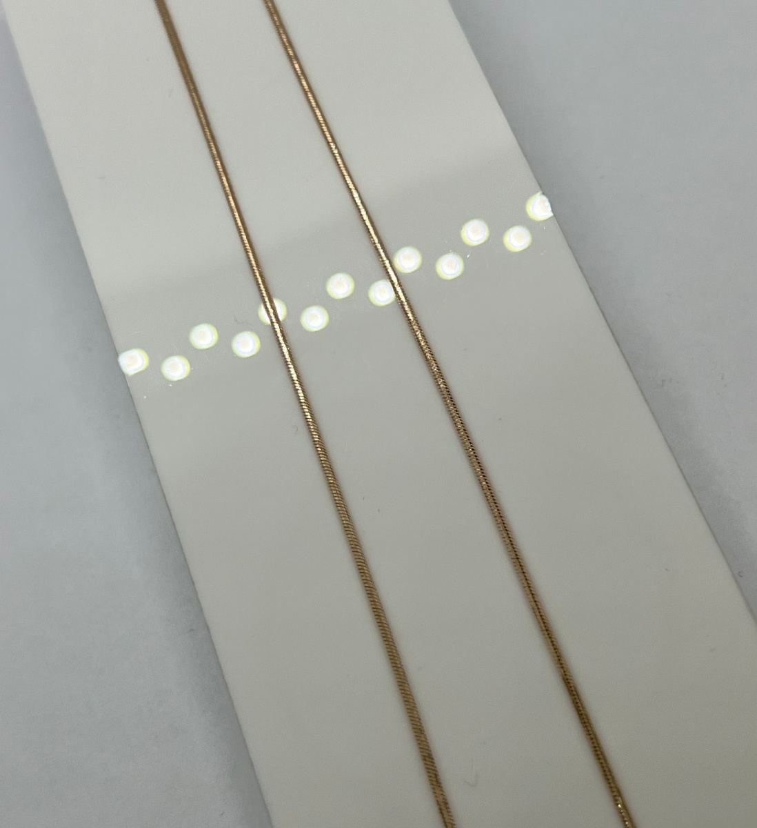 НЦ 12-078 ЦЕПЬ ПОЛНОВЕСНАЯ Жгут(снейк) (Au 585)