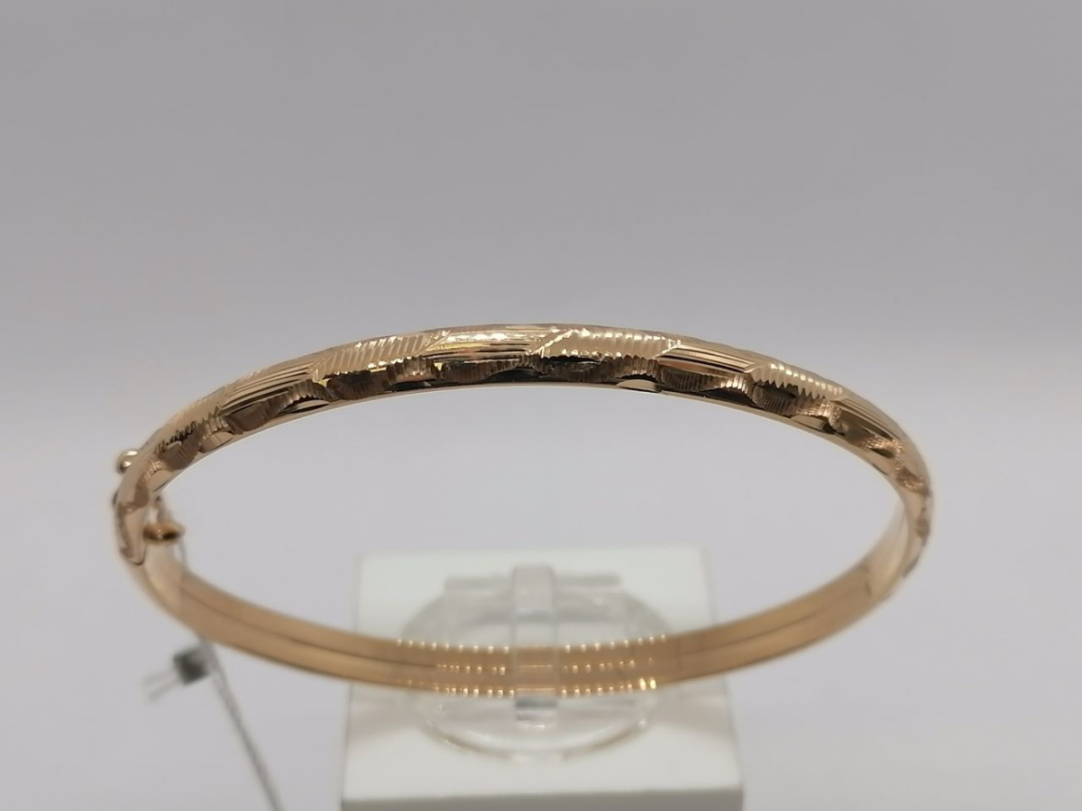 БРАСЛЕТ ЖЕСТКИЙ без камня (Au 585)