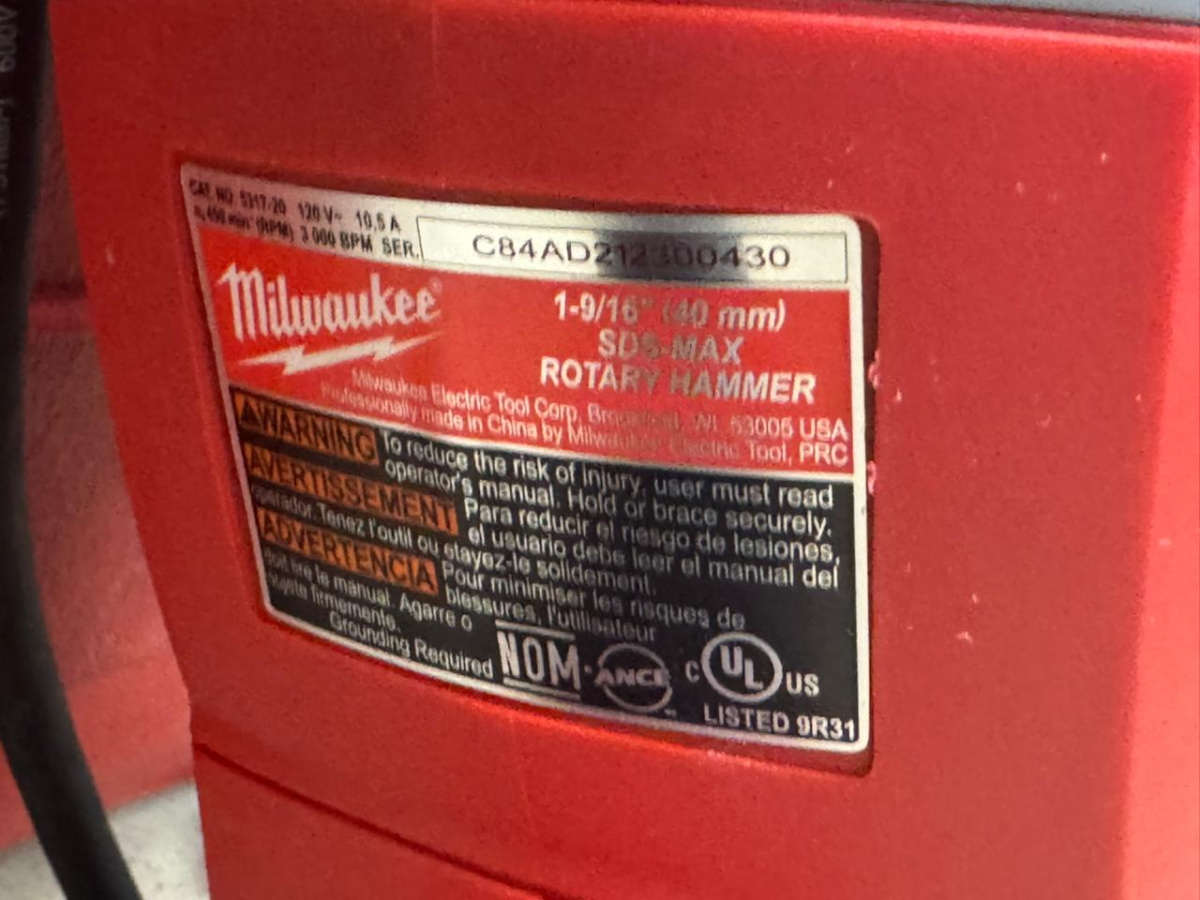 Перфоратор Milwaukee 5317-21