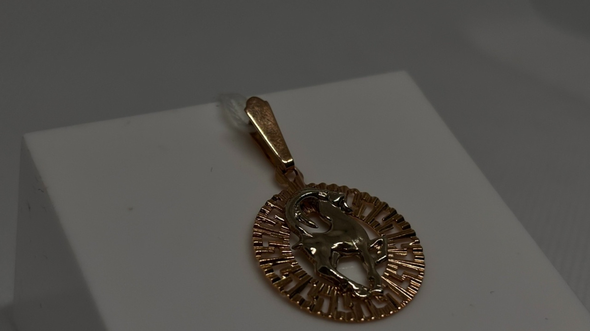 ПОДВЕСКА ЗНАК ЗОДИАКА КОЗЕРОГ Au 585