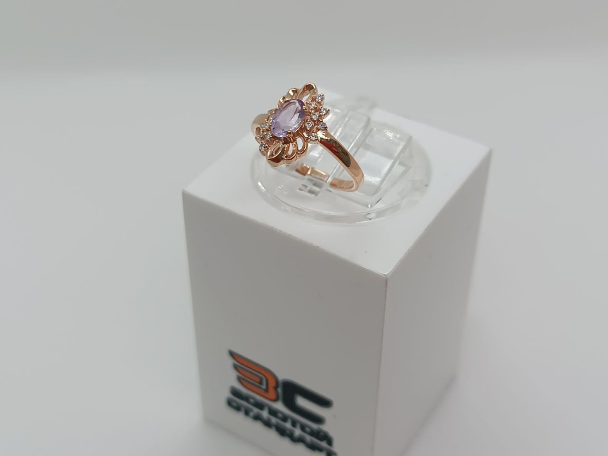 КОЛКМИ585 КОЛЬЦО С КАМНЯМИ (Au 585) КОЛКМИ585 КОЛЬЦО С КАМНЯМИ (Au 585)