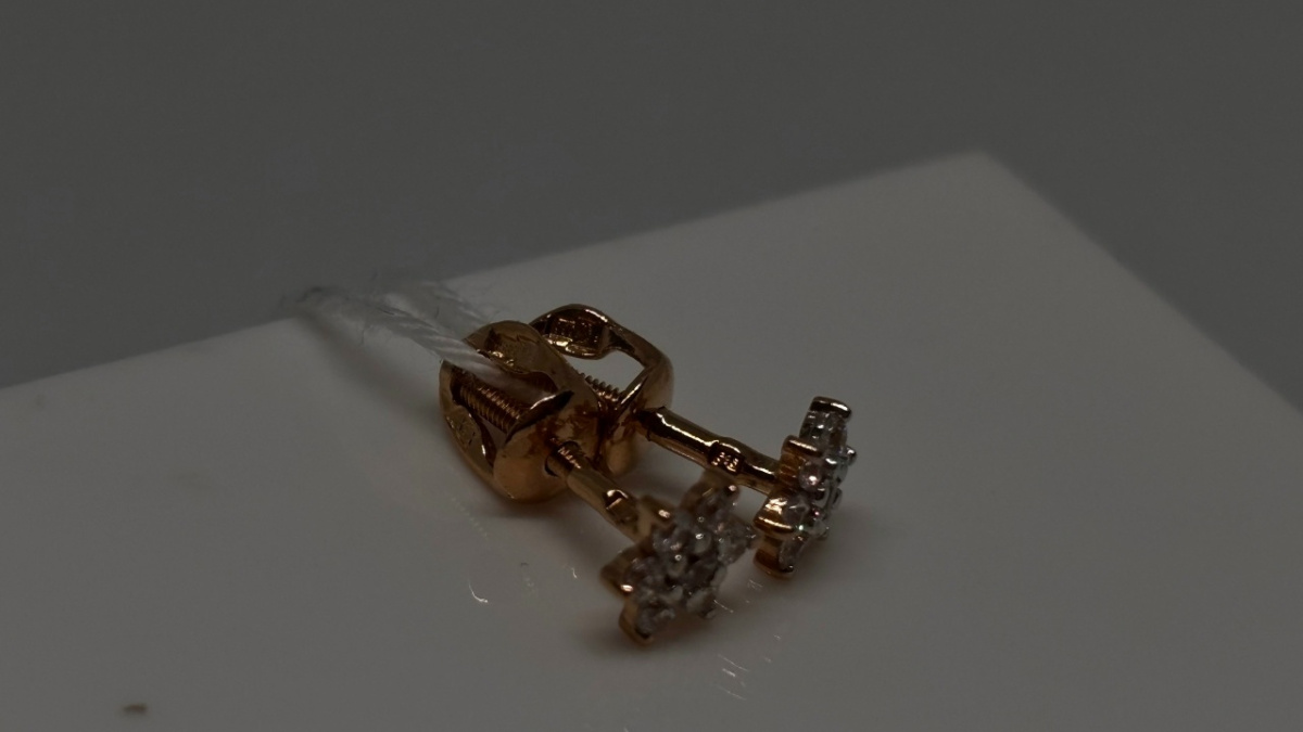 СЕРЬГИ ПУСЕТЫ (Au 585)