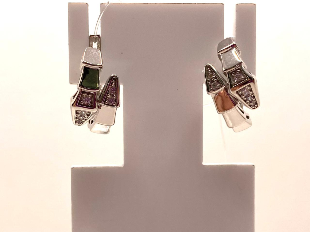 СЕРЬГИ С КАМНЯМИ (Au 585)