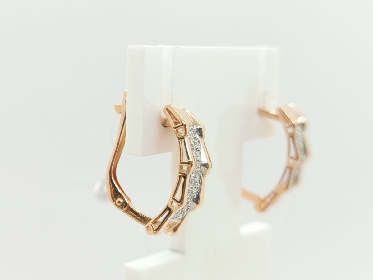 СЕРЬГИ С КАМНЯМИ (Au 585)